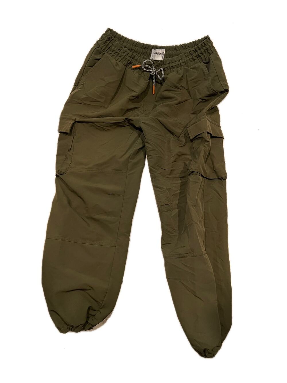 Sovereign Code Green Cuffed Ankle Sweatpants Womans L 28x26